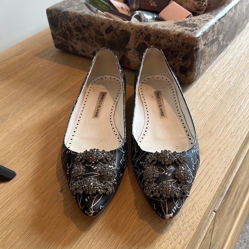 Manolo Blahnik Hangisi Flat